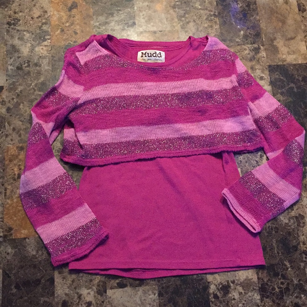 Size 5 purple sweater by Mudd!